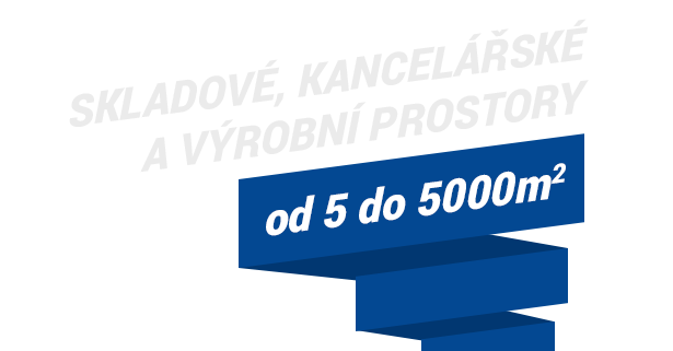 Pronájem skladových, výrobních a kancelářských prostor