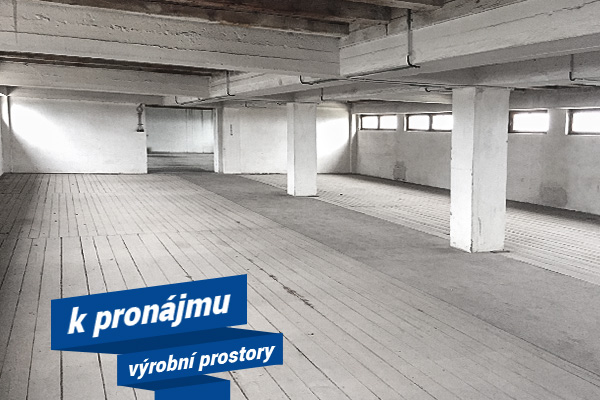 Pronájem výrobních prostor